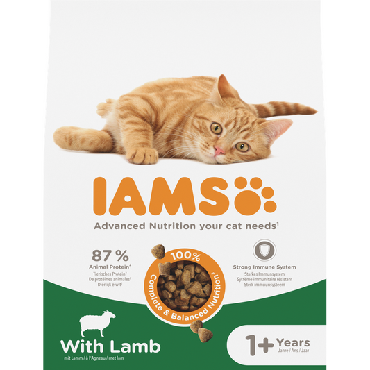 IAMS Advanced Nutrition 1+ Years droogvoer met lam voor katten 10 kg