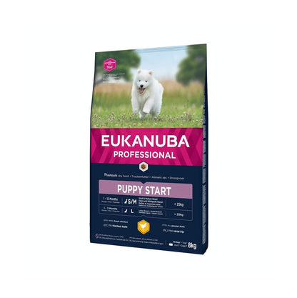 EUKANUBA Puppy Start voor puppy's van alle rassen - breeder bag 8 kg