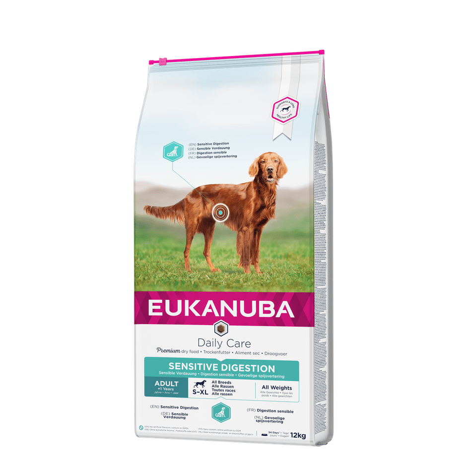 EUKANUBA Daily Care droogvoer voor honden (brokjes) voor volwassen honden met gevoelige gewrichten 12 kg