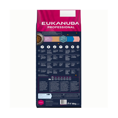 EUKANUBA Graanvrij * hondenvoer voor volwassen honden van kleine & middelgrote rassen 18 kg