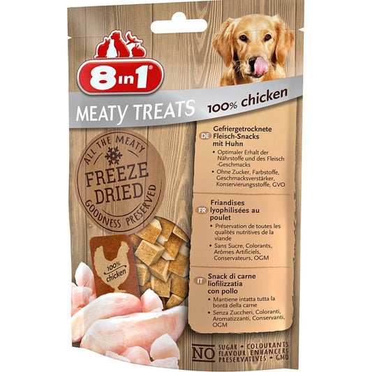 8in1 Meaty Treats chicken 50gr