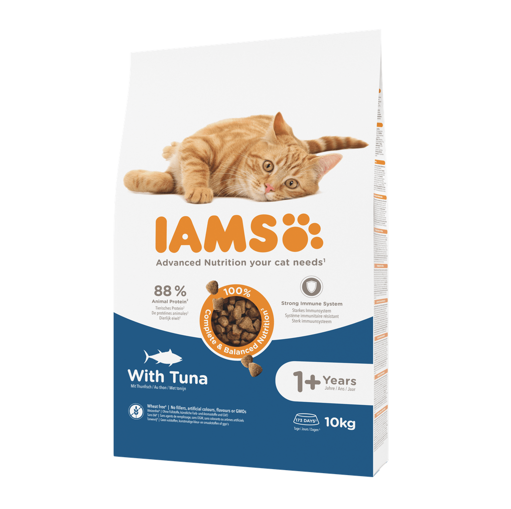IAMS Advanced Nutrition 1+ Years droogvoer met tonijn voor katten 10 kg