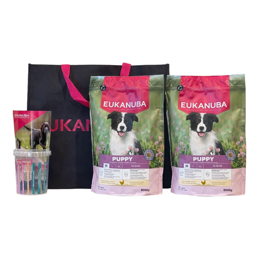 2x Eukanuba Puppy Kit Medium Breed – Chicken (2 x 800 g)