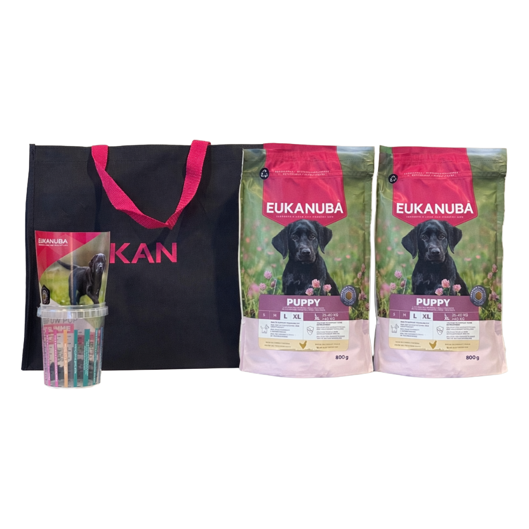 2x Eukanuba Puppy Kit Large Breed – Chicken (2 x 800 g)